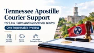 Tennessee Apostille Courier Support for Law Firms and Relocation Teams: One Repeatable Process